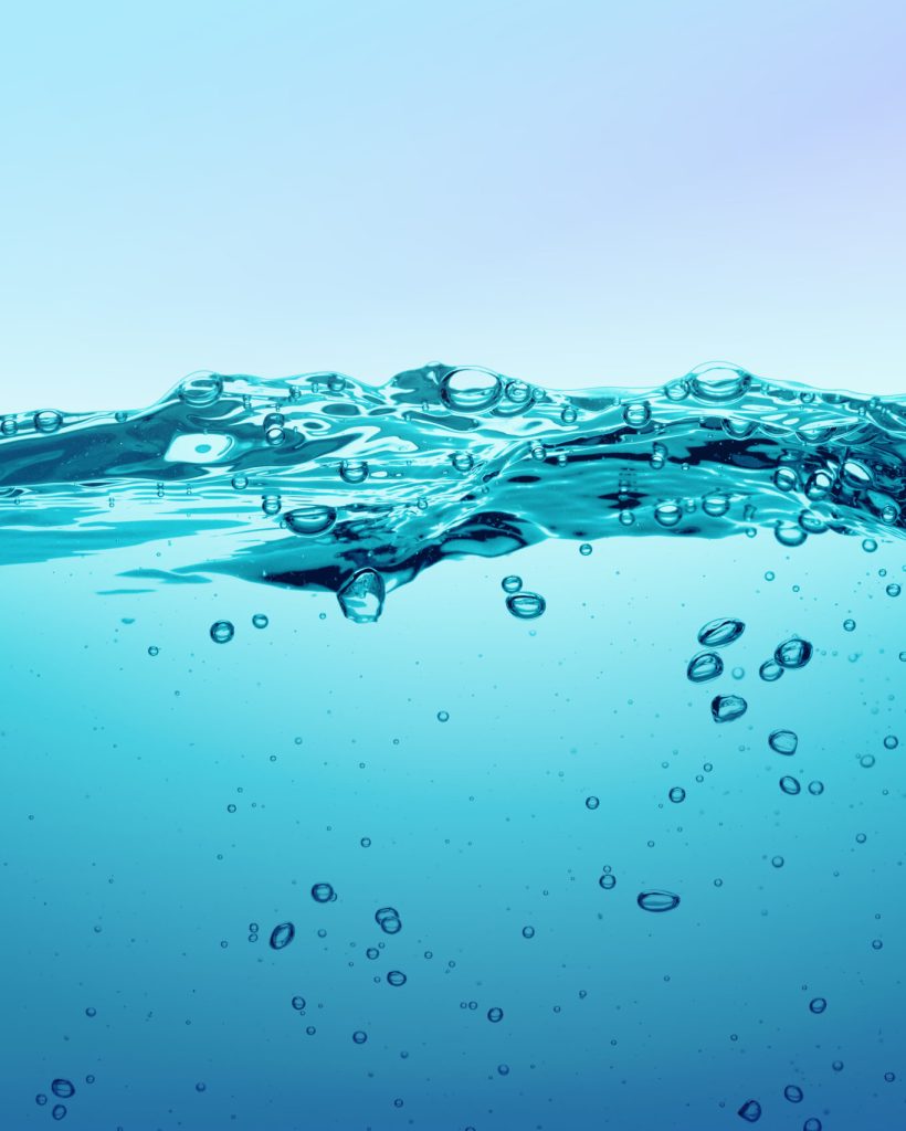 Fresh water texture background, transparent liquid